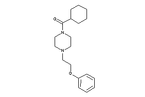 Image of Cyclohexyl-[4-(2-phenoxyethyl)piperazino]methanone