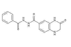 N'-benzoyl-3-keto-2,4-dihydro-1H-quinoxaline-6-carbohydrazide