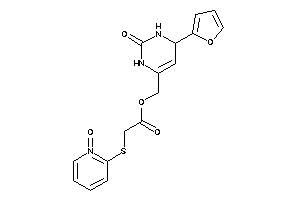 2-[(1-keto-2-pyridyl)thio]acetic Acid [4-(2-furyl)-2-keto-3,4-dihydro-1H-pyrimidin-6-yl]methyl Ester