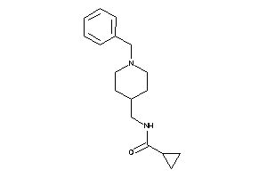 N-[(1-benzyl-4-piperidyl)methyl]cyclopropanecarboxamide