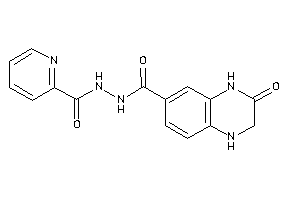 3-keto-N'-picolinoyl-2,4-dihydro-1H-quinoxaline-6-carbohydrazide