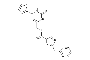 1-benzylpyrazole-4-carboxylic Acid [4-(2-furyl)-2-keto-3,4-dihydro-1H-pyrimidin-6-yl]methyl Ester