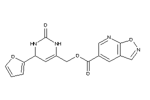 Isoxazolo[5,4-b]pyridine-5-carboxylic Acid [4-(2-furyl)-2-keto-3,4-dihydro-1H-pyrimidin-6-yl]methyl Ester