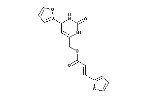 3-(2-thienyl)acrylic Acid [4-(2-furyl)-2-keto-3,4-dihydro-1H-pyrimidin-6-yl]methyl Ester