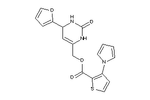 3-pyrrol-1-ylthiophene-2-carboxylic Acid [4-(2-furyl)-2-keto-3,4-dihydro-1H-pyrimidin-6-yl]methyl Ester