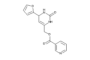 Nicotin [4-(2-furyl)-2-keto-3,4-dihydro-1H-pyrimidin-6-yl]methyl Ester