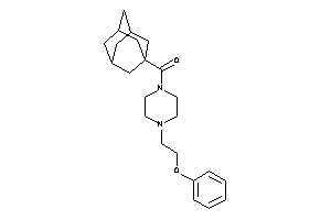 Image of 1-adamantyl-[4-(2-phenoxyethyl)piperazino]methanone