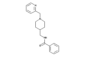 N-[[1-(2-pyridylmethyl)-4-piperidyl]methyl]benzamide