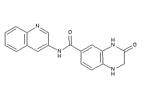 3-keto-N-(3-quinolyl)-2,4-dihydro-1H-quinoxaline-6-carboxamide