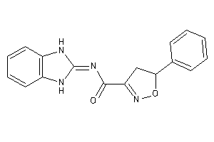 N-(1,3-dihydrobenzimidazol-2-ylidene)-5-phenyl-2-isoxazoline-3-carboxamide