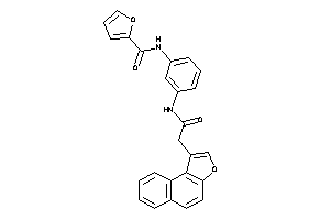 Image of N-[3-[(2-benzo[e]benzofuran-1-ylacetyl)amino]phenyl]-2-furamide