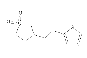 3-(2-thiazol-5-ylethyl)sulfolane