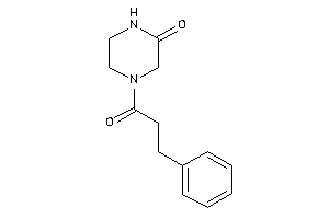 4-hydrocinnamoylpiperazin-2-one