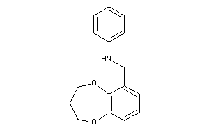 3,4-dihydro-2H-1,5-benzodioxepin-6-ylmethyl(phenyl)amine