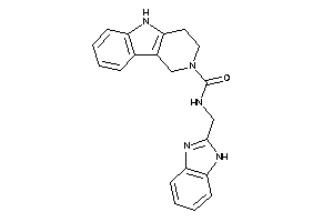 N-(1H-benzimidazol-2-ylmethyl)-1,3,4,5-tetrahydropyrido[4,3-b]indole-2-carboxamide