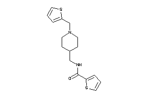 N-[[1-(2-thenyl)-4-piperidyl]methyl]thiophene-2-carboxamide