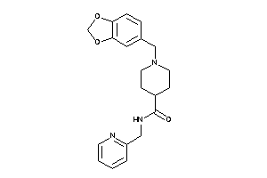 1-piperonyl-N-(2-pyridylmethyl)isonipecotamide