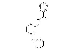 N-[(4-benzylmorpholin-2-yl)methyl]benzamide
