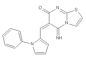 5-imino-6-[(1-phenylpyrrol-2-yl)methylene]thiazolo[3,2-a]pyrimidin-7-one