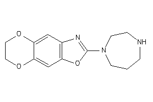 2-(1,4-diazepan-1-yl)-6,7-dihydro-[1,4]dioxino[2,3-f][1,3]benzoxazole