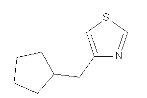 4-(cyclopentylmethyl)thiazole