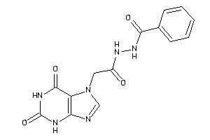 N'-[2-(2,6-diketo-3H-purin-7-yl)acetyl]benzohydrazide