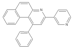 1-phenyl-3-(3-pyridyl)benzo[f]quinoline