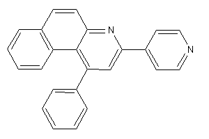 1-phenyl-3-(4-pyridyl)benzo[f]quinoline