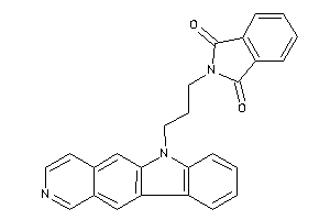 2-(3-pyrido[4,3-b]carbazol-6-ylpropyl)isoindoline-1,3-quinone
