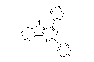 2,4-bis(4-pyridyl)-5H-pyrimido[5,4-b]indole