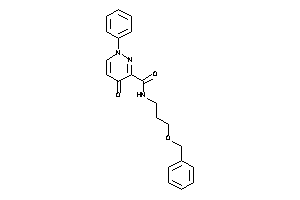 N-(3-benzoxypropyl)-4-keto-1-phenyl-pyridazine-3-carboxamide