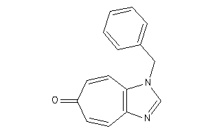 Image of 1-benzylcyclohepta[d]imidazol-6-one