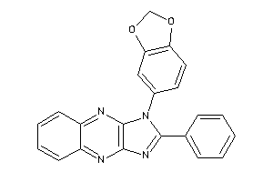 3-(1,3-benzodioxol-5-yl)-2-phenyl-imidazo[4,5-b]quinoxaline