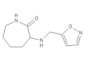 Image of 3-(isoxazol-5-ylmethylamino)azepan-2-one