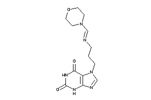 7-[3-(morpholinomethyleneamino)propyl]xanthine