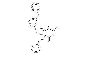 5-(3-phenoxybenzyl)-5-[2-(4-pyridyl)ethyl]barbituric Acid