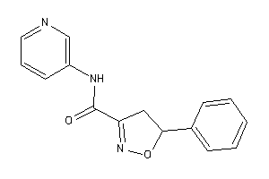 5-phenyl-N-(3-pyridyl)-2-isoxazoline-3-carboxamide