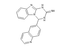 [4-(6-quinolyl)-3,4-dihydro-1H-[1,3,5]triazino[1,2-a]benzimidazol-2-ylidene]amine