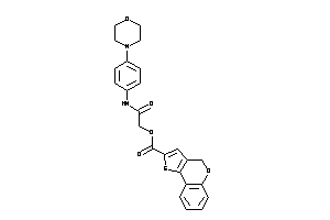 Image of 4H-thieno[3,2-c]chromene-2-carboxylic Acid [2-keto-2-(4-morpholinoanilino)ethyl] Ester