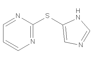 2-(1H-imidazol-5-ylthio)pyrimidine