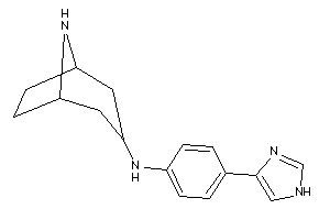 8-azabicyclo[3.2.1]octan-3-yl-[4-(1H-imidazol-4-yl)phenyl]amine