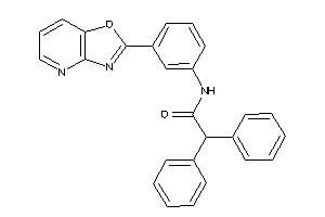 N-(3-oxazolo[4,5-b]pyridin-2-ylphenyl)-2,2-diphenyl-acetamide