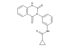 N-[3-(4-keto-2-thioxo-1H-quinazolin-3-yl)phenyl]cyclopropanecarboxamide