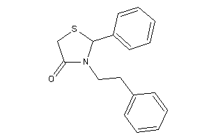 3-phenethyl-2-phenyl-thiazolidin-4-one