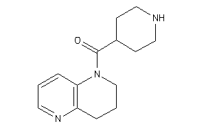 3,4-dihydro-2H-1,5-naphthyridin-1-yl(4-piperidyl)methanone