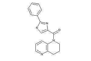3,4-dihydro-2H-1,5-naphthyridin-1-yl-(2-phenylthiazol-4-yl)methanone