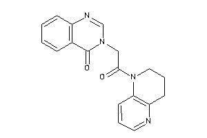 3-[2-(3,4-dihydro-2H-1,5-naphthyridin-1-yl)-2-keto-ethyl]quinazolin-4-one