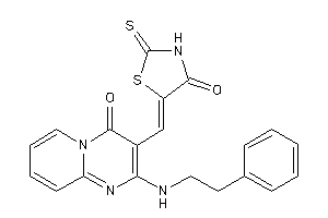 5-[[4-keto-2-(phenethylamino)pyrido[1,2-a]pyrimidin-3-yl]methylene]-2-thioxo-thiazolidin-4-one