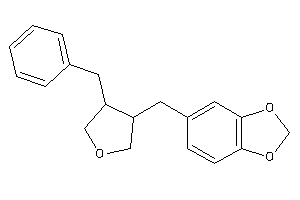 Image of 5-[(4-benzyltetrahydrofuran-3-yl)methyl]-1,3-benzodioxole