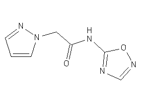 N-(1,2,4-oxadiazol-5-yl)-2-pyrazol-1-yl-acetamide